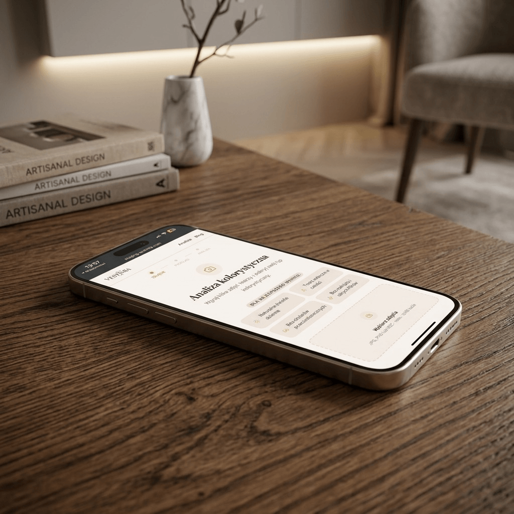 Analiza kolorystyczna w aplikacji Vestimia